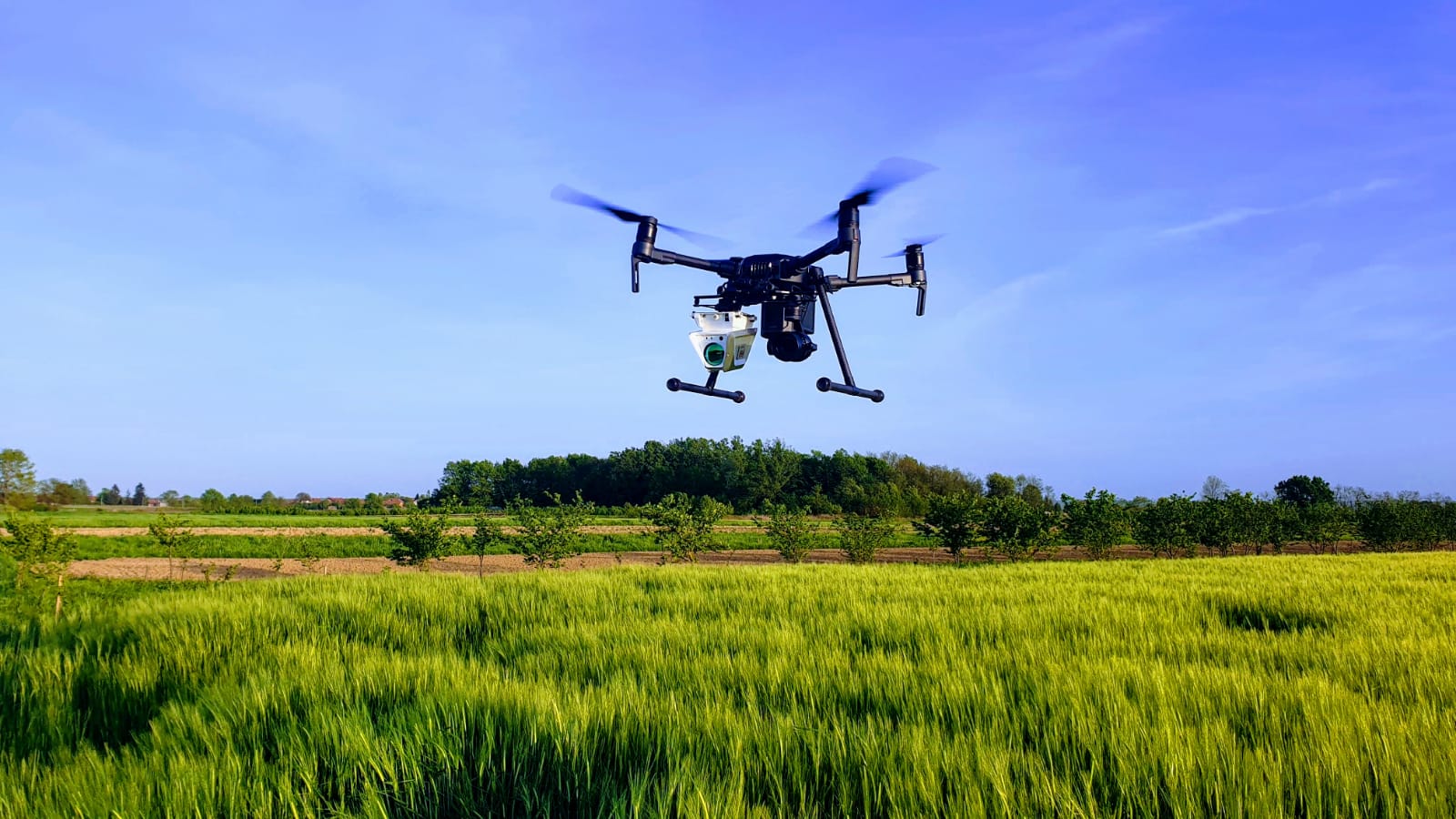 AIR-RMLD drone in flight